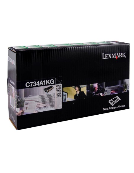 Toner laser lexmark c734 6000 paginas