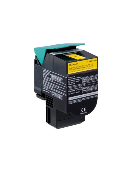 Toner laser lexmark c540h1yg amarillo c540/...