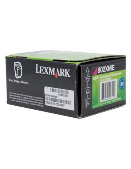 Toner laser lexmark 80c2xme magenta 4000 paginas