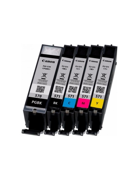 Ink-jet canon pixma cli 571 multipack de 4...