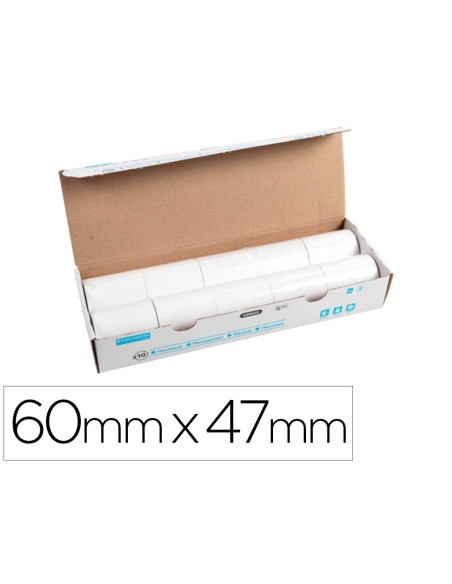 Rollo sumadora exacompta termico 60 mm x 47 mm...