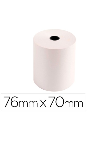 Rollo sumadora exacompta electro offset 76 mm x 70 mm 60 g/m2