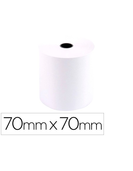 Rollo sumadora exacompta electro offset 70 mm x 70 mm 60 g/m2