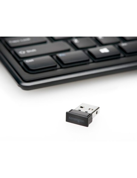 Teclado kensington fino advance fit inalambrico...