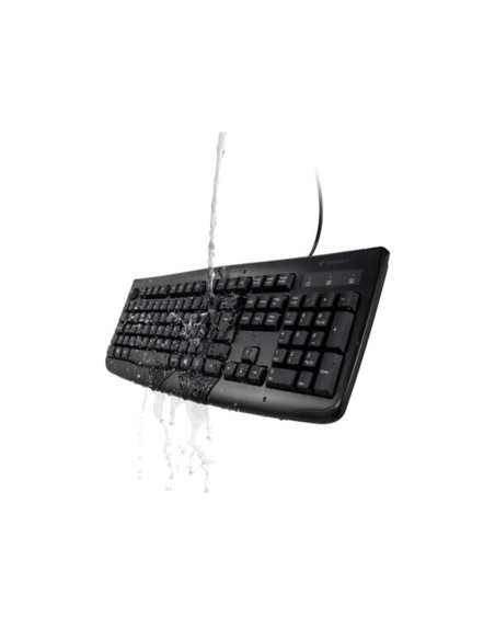 Teclado kensington pro fit lavable 104 teclas...
