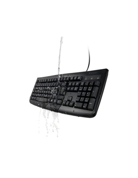 Teclado kensington pro fit lavable 104 teclas con cable color negro 455x220x40 mm