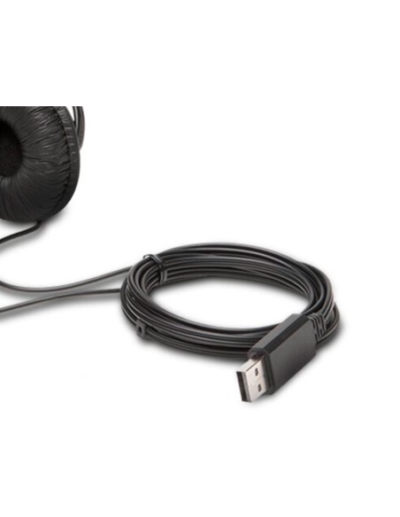 Auricular kensington hi-fi con microfono usb cable 180 cm