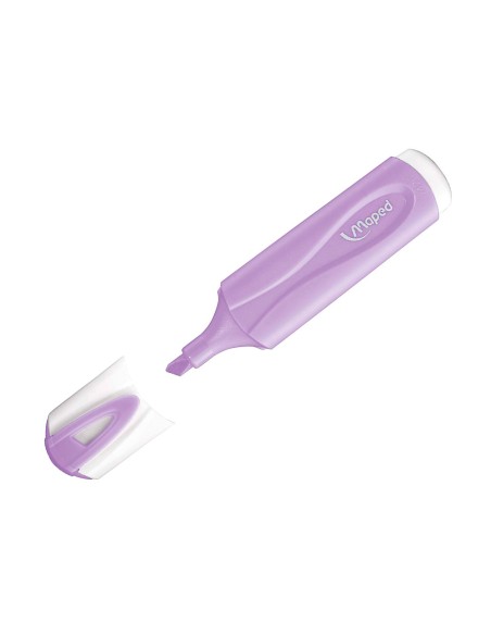 Rotulador maped fluorescente peps pastel con glitter colores surtidos