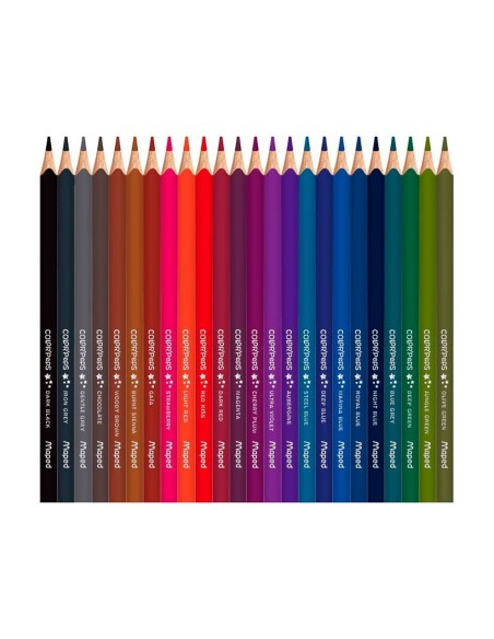 Lapices de colores maped color peps star caja...
