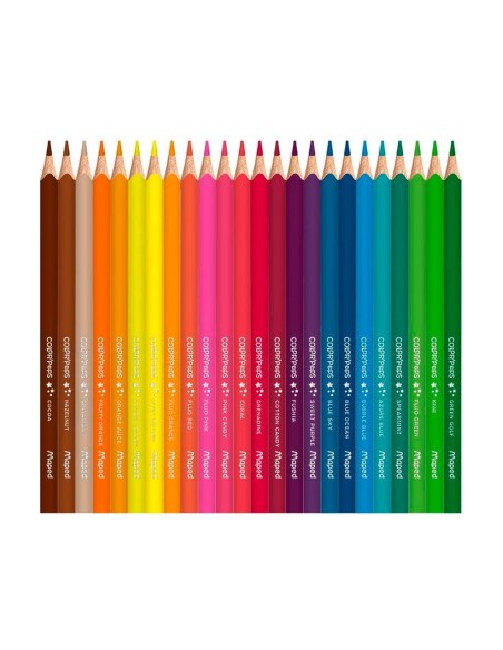 Lapices de colores maped color peps star caja...