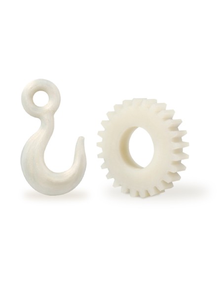 Filamento 3d colido pla nylon 1,75 mm 1 kg blanco