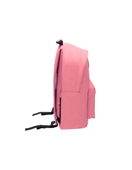 Cartera antartik mochila con asa y bolsillos con cremallera color coral 310x160x410 mm