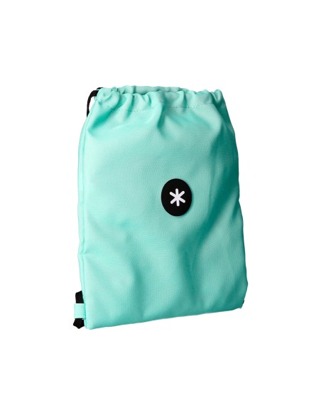 Saco plano antartik bolsillo interior con cremallera color verde menta 350x400 mm