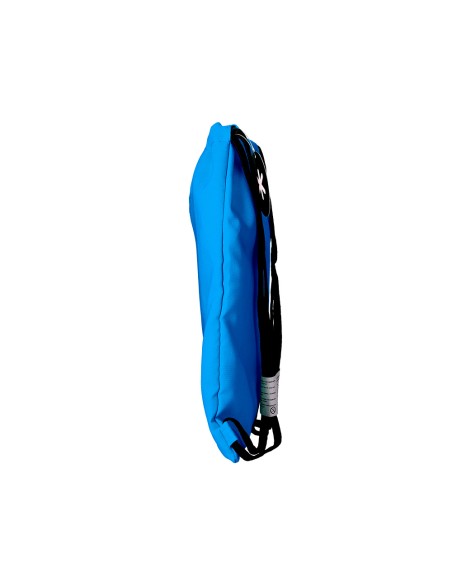 Saco plano antartik bolsillo interior con cremallera color azul 350x400 mm
