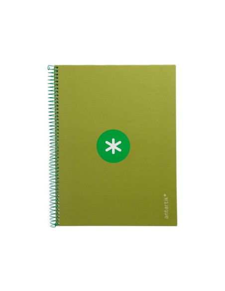 Cuaderno espiral a4 micro antartik tapa...