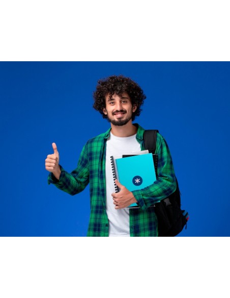 Cuaderno espiral a4 micro antartik tapa...