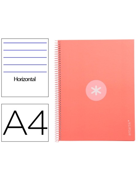 Cuaderno espiral a4 micro antartik tapa...