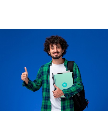 Cuaderno espiral a4 micro antartik tapa...
