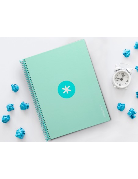 Cuaderno espiral a4 micro antartik tapa...