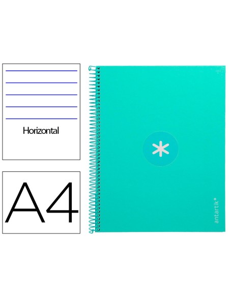 Cuaderno espiral a4 micro antartik tapa...
