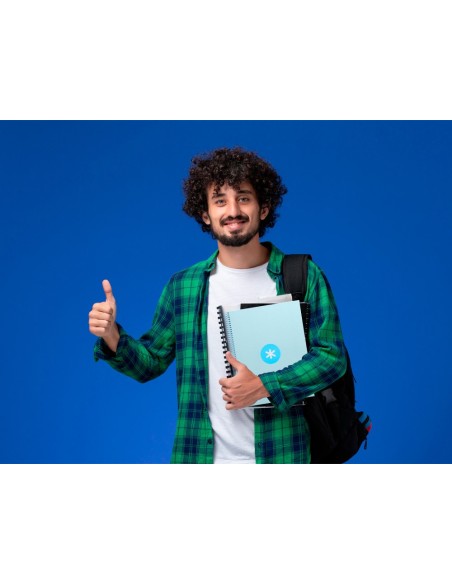 Cuaderno espiral a4 micro antartik tapa...