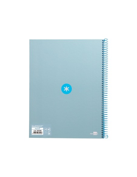Cuaderno espiral a4 micro antartik tapa...