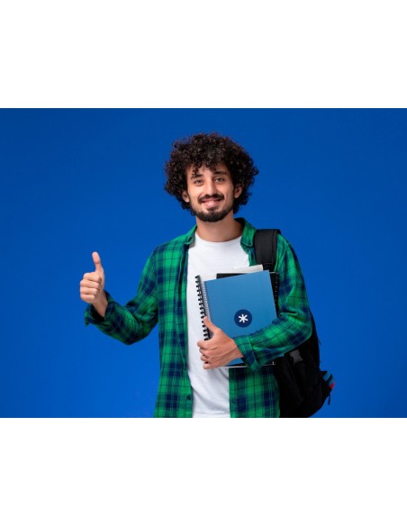 Cuaderno espiral a4 micro antartik tapa...