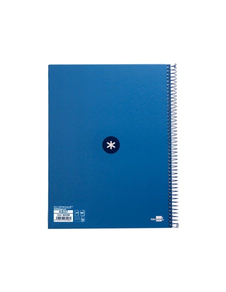 Cuaderno espiral a4 micro antartik tapa...