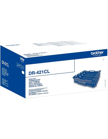 Tambor brother dr421cl cuatricolor para impresoras dcp-l8410cdw / l8260cdw / l8900cdw / l9570cdw /