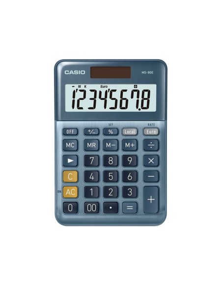 Calculadora casio ms-80e sobremesa 8 digitos tx...