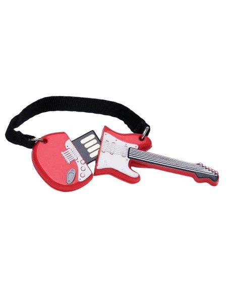 Memoria usb tech on tech guitarra red one 32 gb
