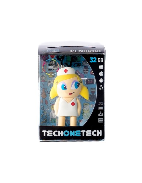 Memoria usb tech on tech enfermera kitty 32 gb