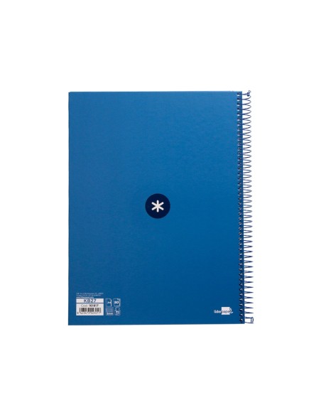 Cuaderno espiral a4 micro antartik tapa forrada...