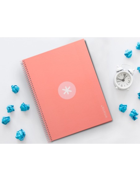 Cuaderno espiral a4 micro antartik tapa forrada...