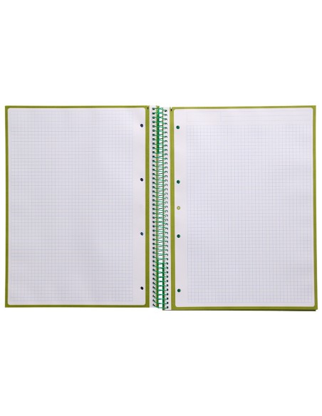 Cuaderno espiral a4 micro antartik tapa forrada...