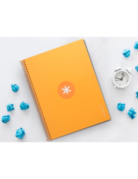 Cuaderno espiral a4 micro antartik tapa forrada...