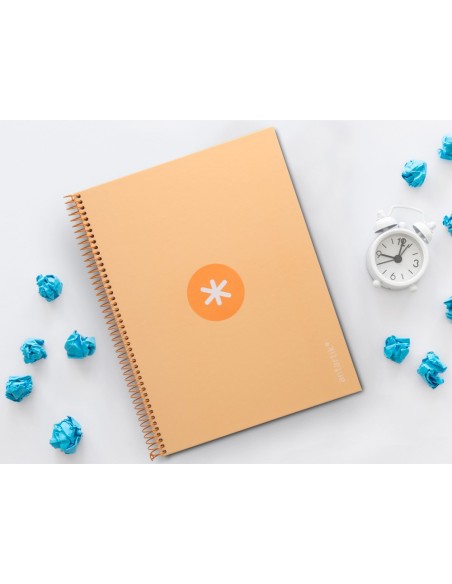 Cuaderno espiral a4 micro antartik tapa forrada...