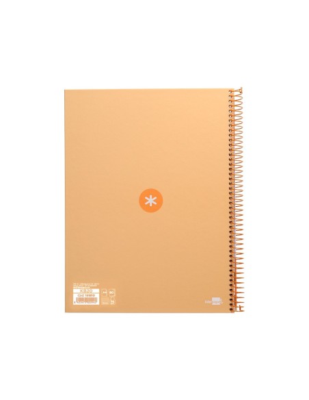 Cuaderno espiral a4 micro antartik tapa forrada...