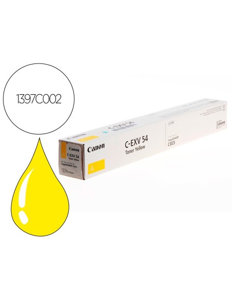 Toner canon exv54 ir c3025i amarillo