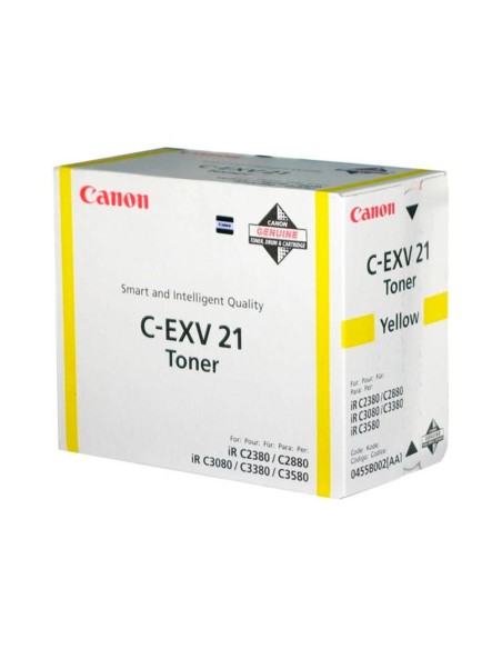 Toner canon exv21y irc2380 irc2880 amarillo