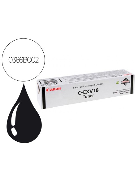 Toner canon exv18 ir1018 ir1020 ir1022 negro