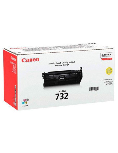 Toner canon 732y lbp7780 amarillo