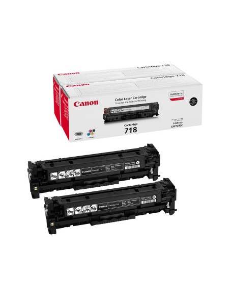 Toner canon 718b lbp7680 lbp7200 mf8300 pack negro