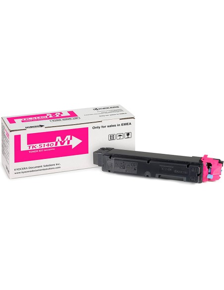Toner tk5140 kyocera ecosys m6530cdn, m6530cdn/kl3, p6130cdn, p6130cdn/kl3 magenta 5.000 pag