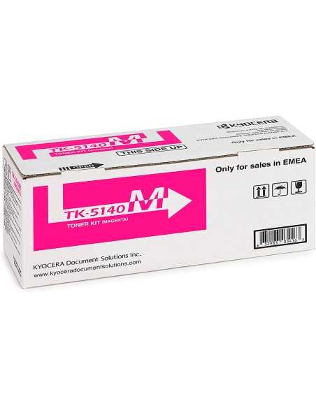 Toner tk5140 kyocera ecosys m6530cdn, m6530cdn/kl3, p6130cdn, p6130cdn/kl3 magenta 5.000 pag