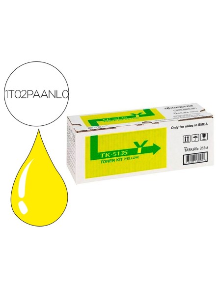 Toner tk5135y kyocera -mita taskalfa 265ci...