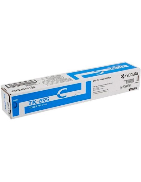 Toner kyocera -mita tk895c fsc-8020mcp / 8025mcp / c8520 / c8525 laser cian tk895c