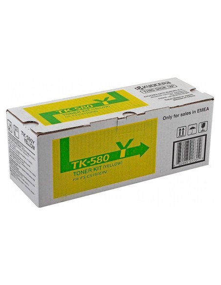 Toner kyocera -mita fs-c5150dn p6021cdn amarillo tk-580y