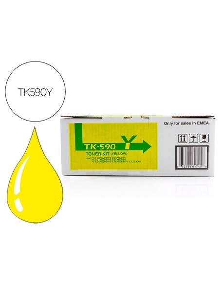 Toner kyocera -mita amarillo tk590y