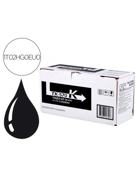 Toner kyocera laser tk500k para fs-5400 negro tk-570k
